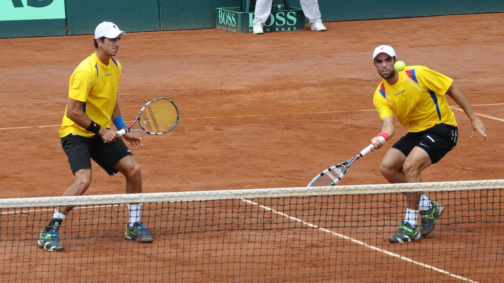 En tercera ronda, Farah y Cabal vencieron 7-6 y 7-6 al chipriota Marcos Baghdatis y el ruso Grygor Dimitrov. / AFP