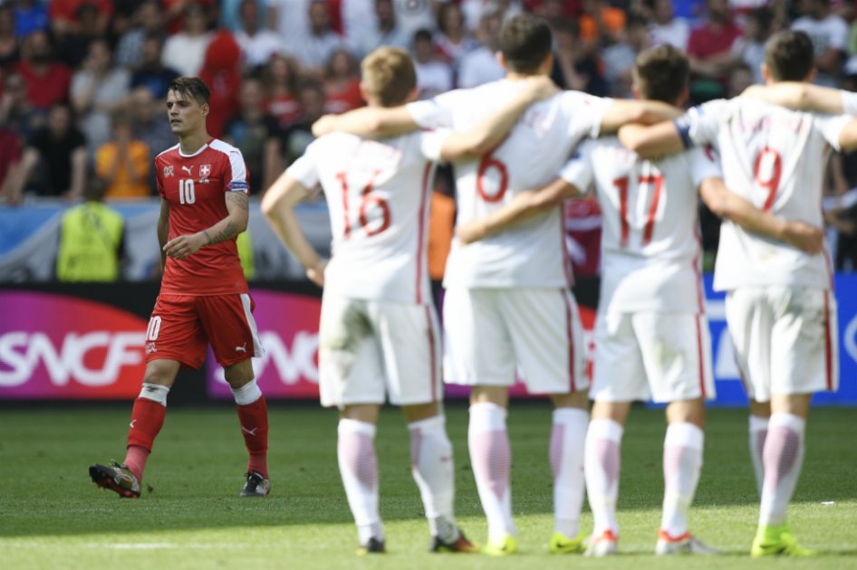 Polonia logró por primera vez en su historia acceder a unos cuartos de final de una Eurocopa. / AFP