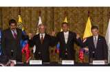 La otra cita: delegaciones ministeriales de Venezuela y Colombia
