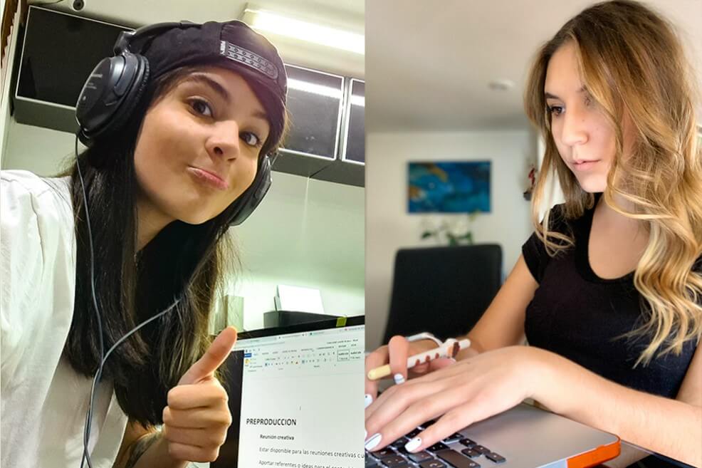 @Laugamer y @Marialerochar brindan algunos consejos para sobrellevar la cuarentena de la mano de la tecnología. / Cortesía