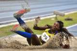 Caterine Ibargüen, oro y récord Centroamericano en Barranquilla