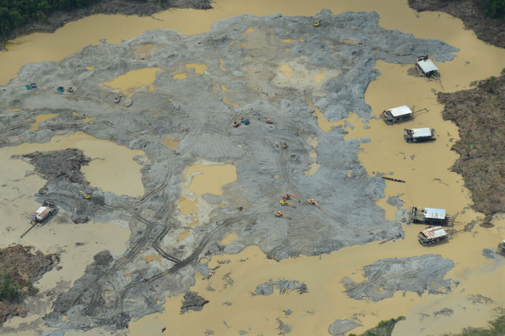 Chocó es uno de los departamentos más afectados por el mercurio proveniente de la minería ilegal de oro. / Cortesía