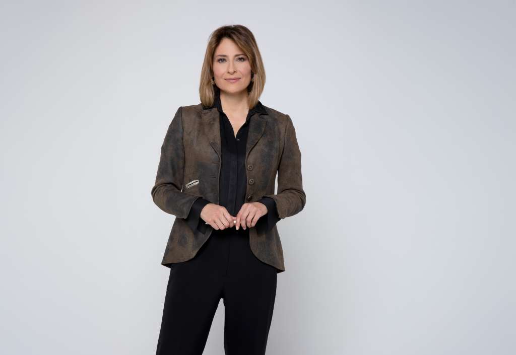 María Lucía 'Malú' Fernández, presentadora de 'Noticias Caracol', cumple 30 años en el informativo del canal.