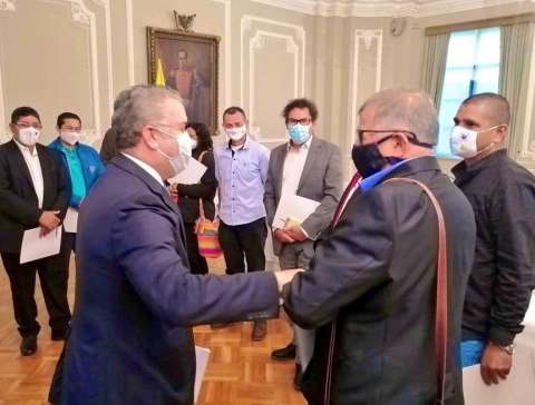“Reunión con Duque fue un avance contra la estigmatización”: Pastor Alape