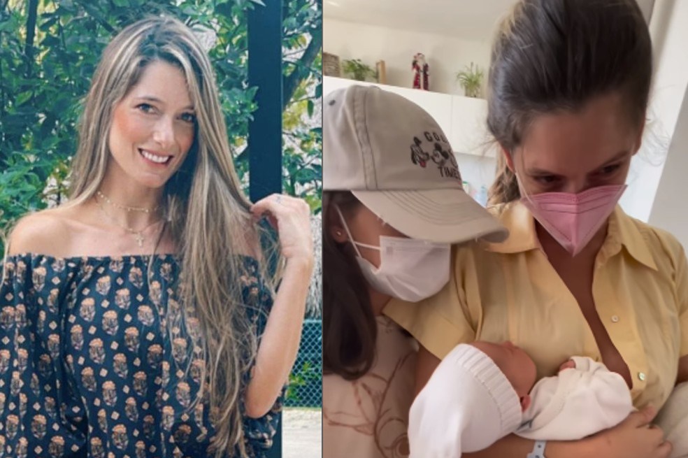 La presentadora barranquillera conmovió al mostrar la reacción de sus dos hijos mayores al conocer al recién nacido.