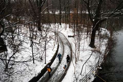 Nueva York: cae la mayor nevada tardía de la temporada