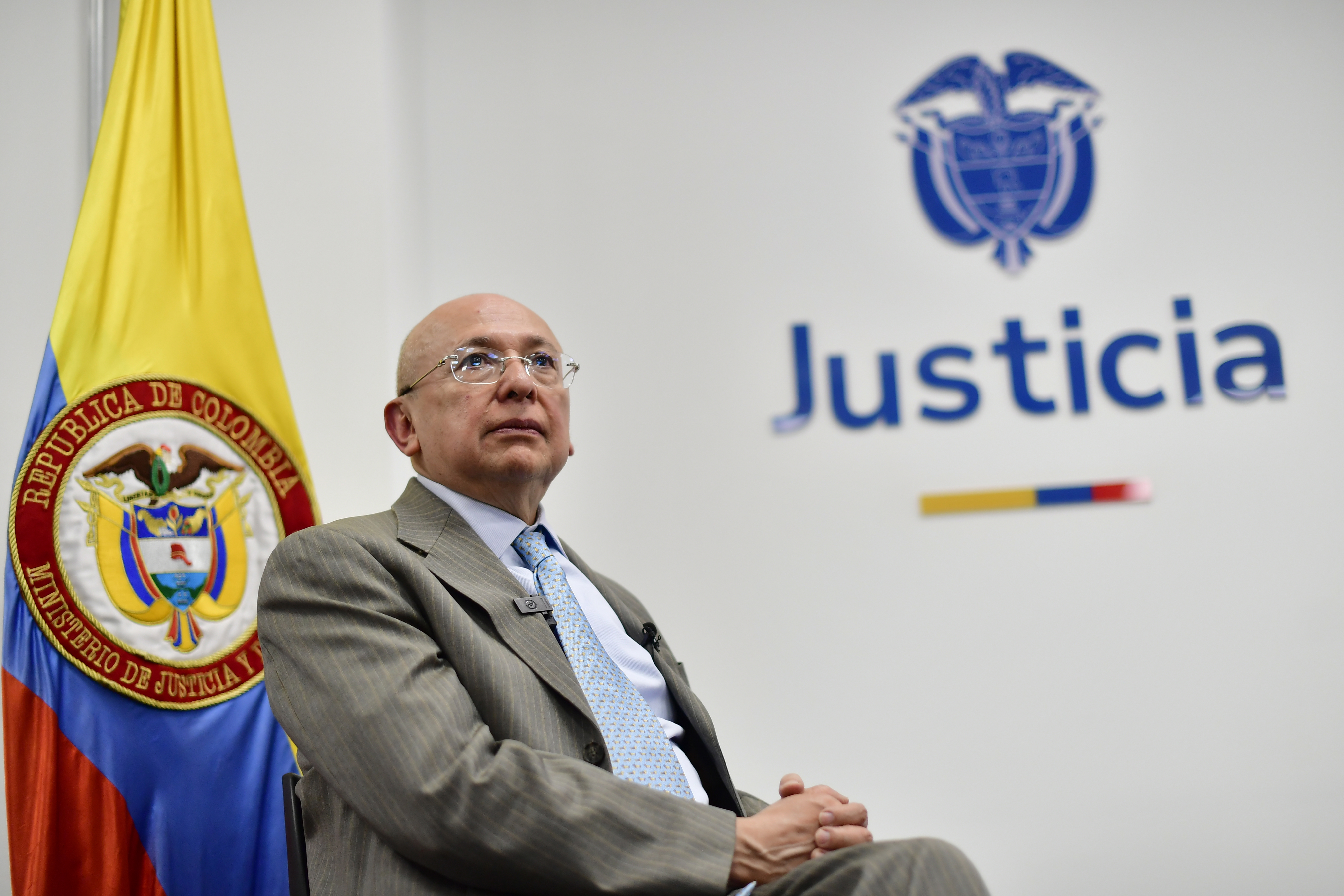 Exfiscal general y nuevo Ministro de Justicia del gabinete de Gustavo Petro, en entrevista.