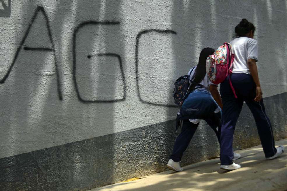 Las Autodefensas Gaitanistas de Colombia, también conocidas como el clan del Golfo, pidieron al Gobierno una “salida digna”. / AFP