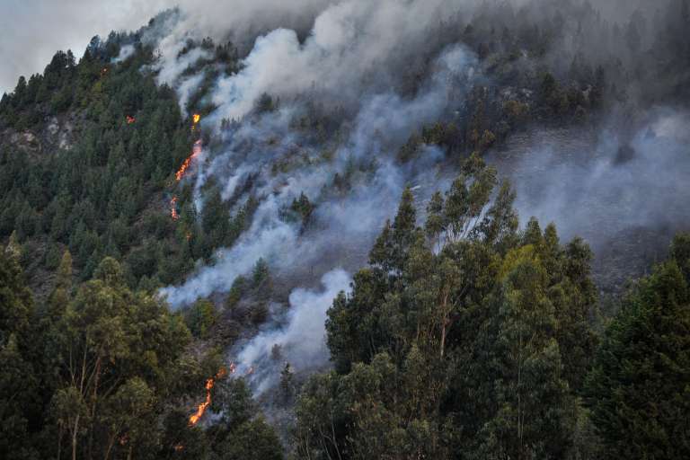 Incendios en Bogotá