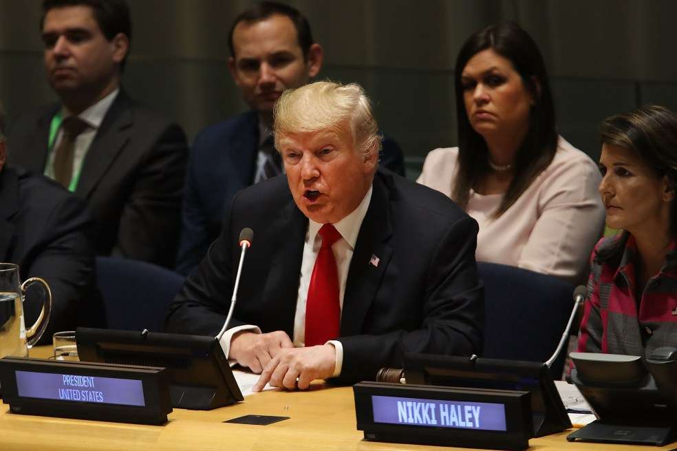El presidente estadounidense, Donald Trump. / AFP