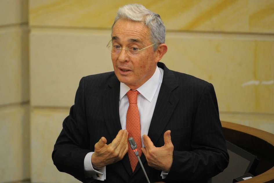 El expresidente y hoy senador Álvaro Uribe. / Cristian Garavito