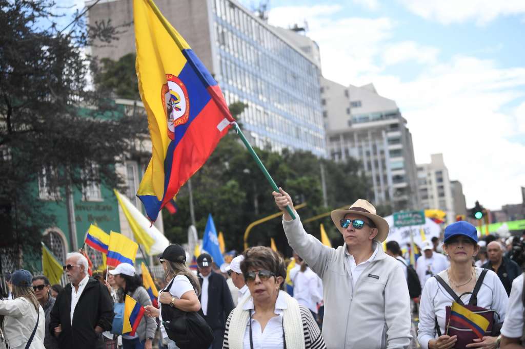Marcha del silencio atentado Miguel Uribe