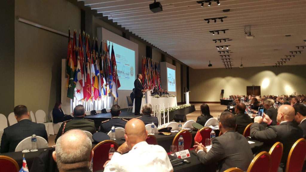 General (r) Óscar Naranjo, en Punta Cana (República Dominicana). / Vicepresidencia