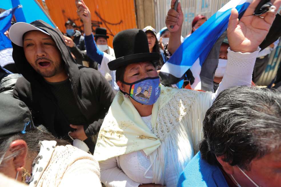 La tasa de participación fue una de las más altas en la historia de Bolivia.