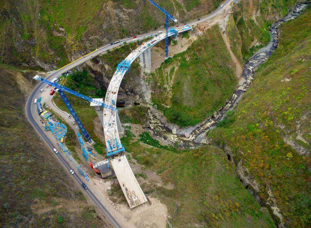 A junio  del presente año el proyecto alcanzó un avance cercano al 28%, se espera que a febrero de 2021 se encuentre finalizado. / Cortesía ANI