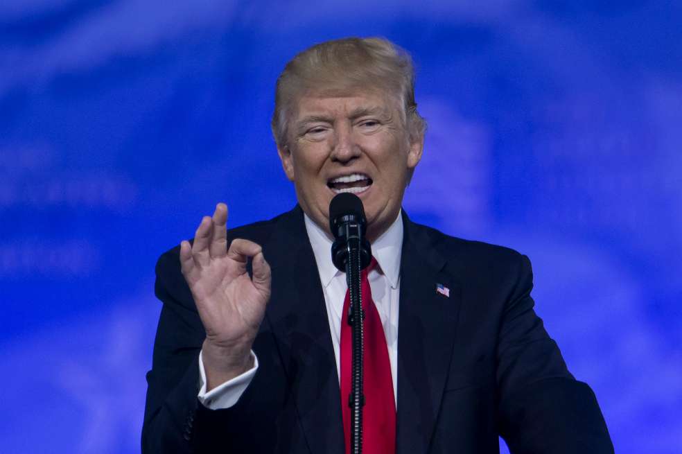 Donald Trump, presidente de Estados Unidos. / Bloomberg.