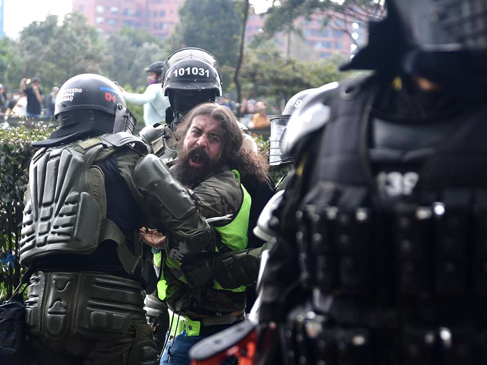 De acuerdo con Campaña Defender la Libertad, en los últimos días la Policía a retenido a 2.854 manifestantes.