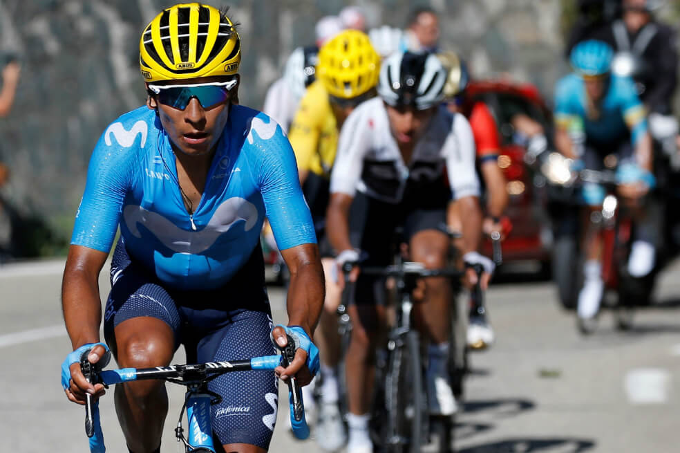 Nairo Quintana en el Tour de Francia. / EFE
