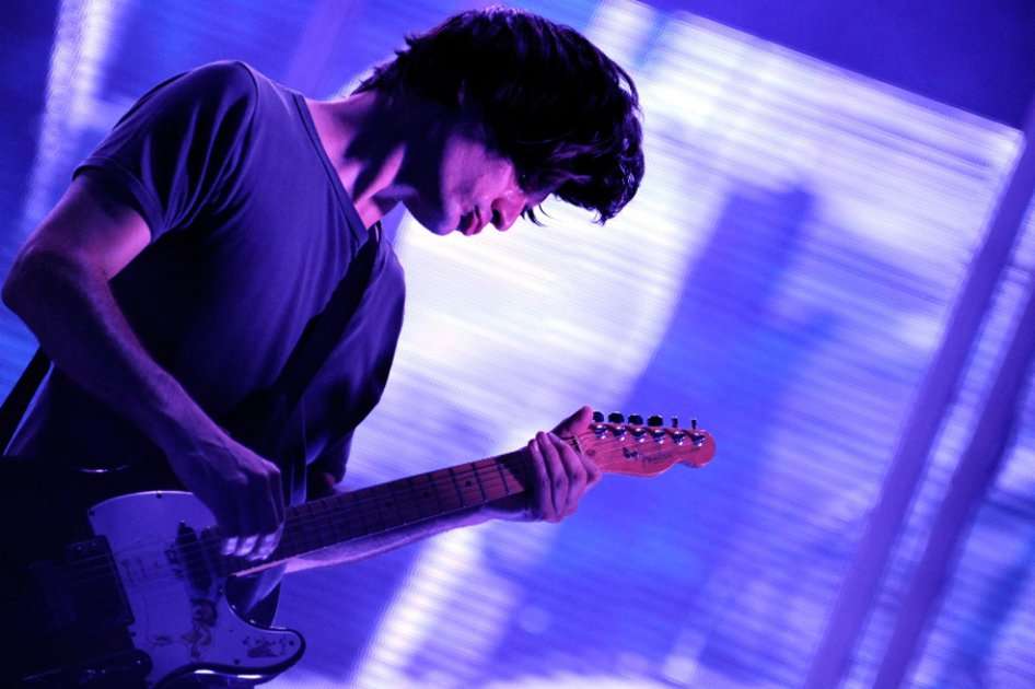 El guitarrista de la banda británica Radiohead, Jonny Greenwood. / Efe