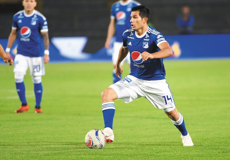 El bogotano David Macalister Silva ha disputado siete partidos en la actual edición de la Liga Águila. / Cristian Garavito