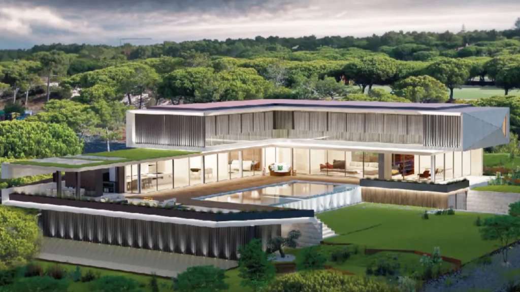 Esta sería la imagen de la nueva casa adquirida por Cristiano Ronaldo luego de su remodelación.