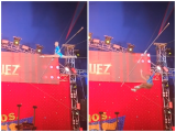 Trapecista del circo Hermanos Gasca cayó en medio de show; dieron parte de salud