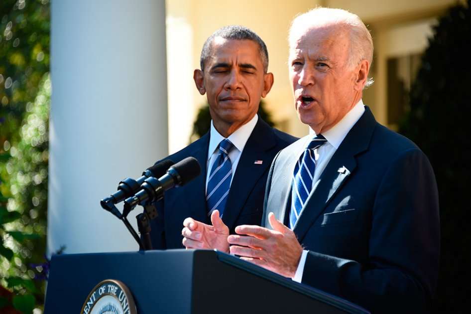 Barack Obama y Joe Biden. / AFP