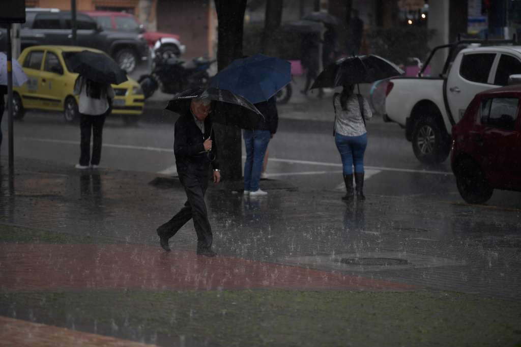 Lluvias en Bogotá