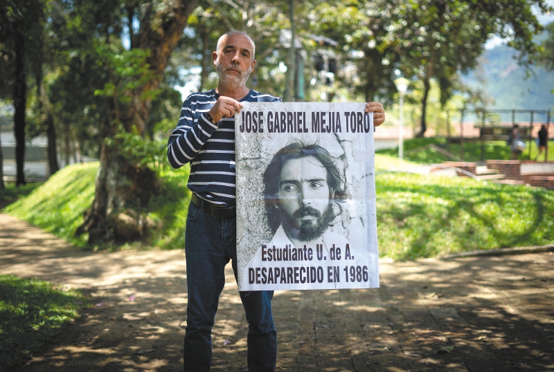Desde 1986, Iván Darío Mejía Toro busca a su hermano José Gabriel. / Natalia Romero