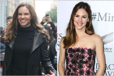 Hilary Swank no logra convencer a los fans que ella y Jennifer Garner no son la misma persona