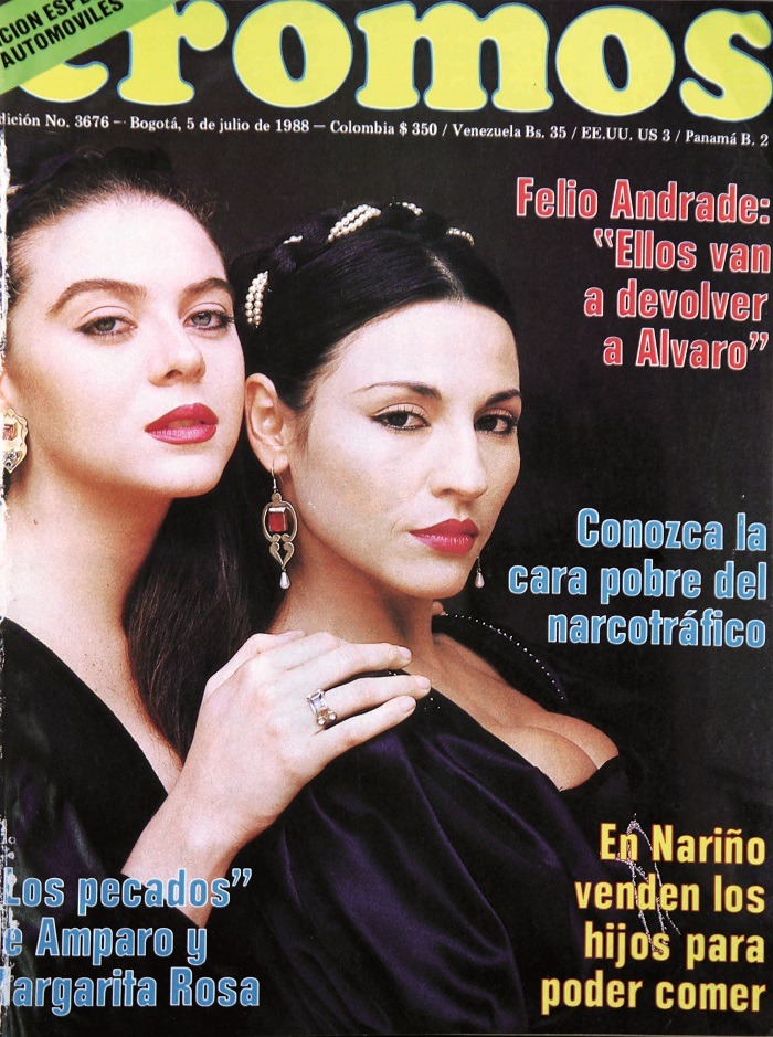 Amparo Grisales y Margarita Rosa