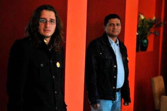 Andres Gil (Derecha) Foto El Espectador.