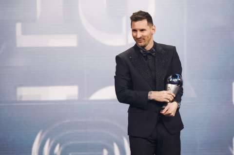 Fiesta argentina en la noche de Messi en los premios “The Best”
