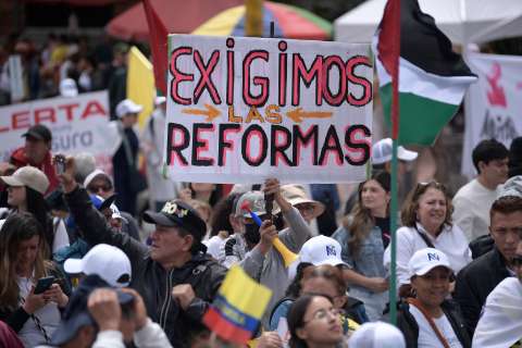 Marchas 19 de septiembre: la jornada finalizó con marchas en Bucaramanga