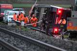 Suiza: 15 personas heridas por accidente ferroviario