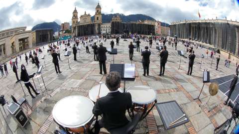 La Orquesta Filarmónica de Bogotá se presentará en acto de posesión presidencial