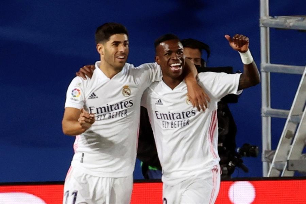 Vinicius Junior anotó el gol de la victoria contra el Valladolid en LaLiga.
