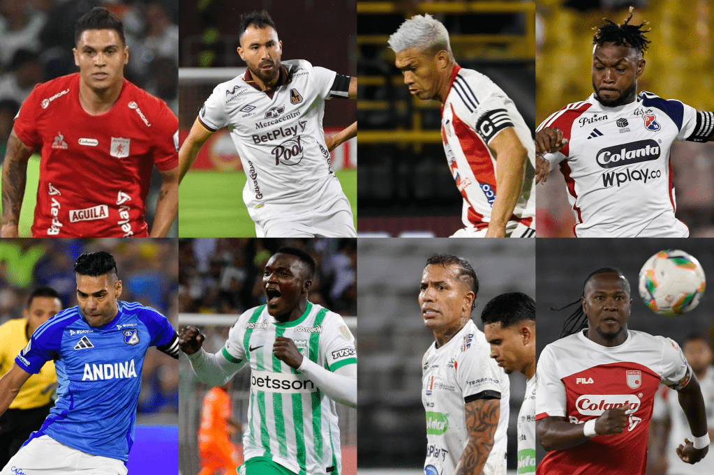 América, Tolima, Junior y DIM están en el grupo A. Millonarios, Nacional, Once Caldas y Santa Fe, en el B.