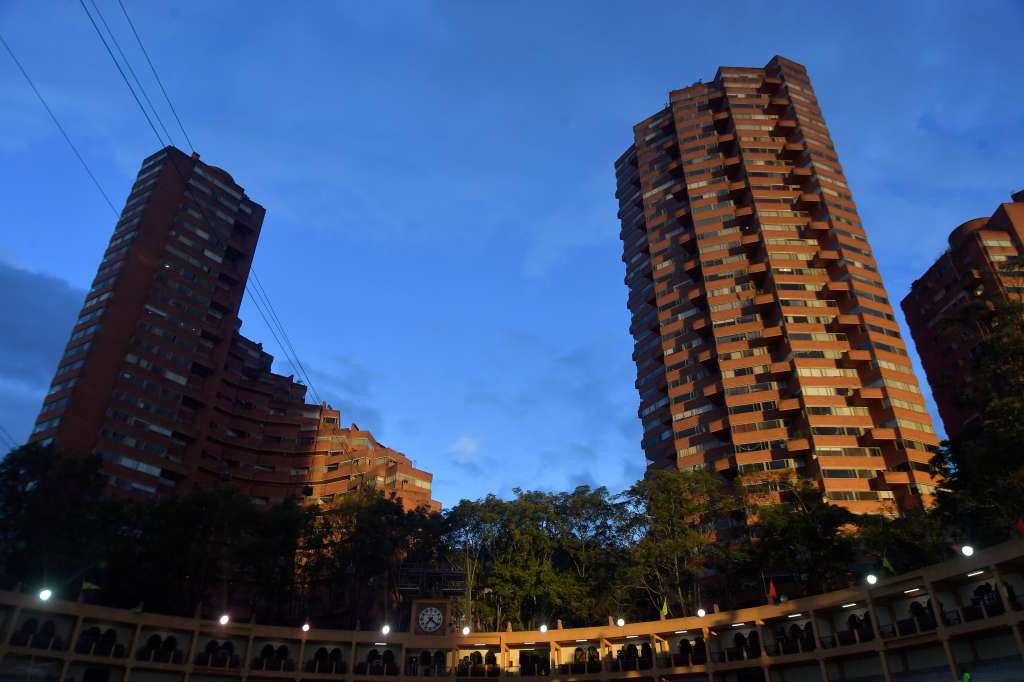 Edificaciones ubicadas en el barrio La Macarena