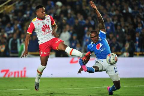 Las imágenes que dejó el triunfo de Santa Fe sobre Millonarios