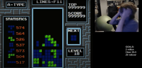Por primera vez en la historia un jugador logró “romper” al videojuego Tetris