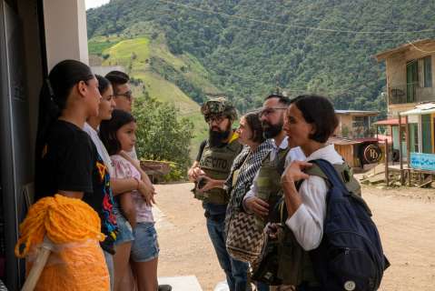 Las primeras horas de la cruzada estatal para recuperar El Plateado (Cauca)