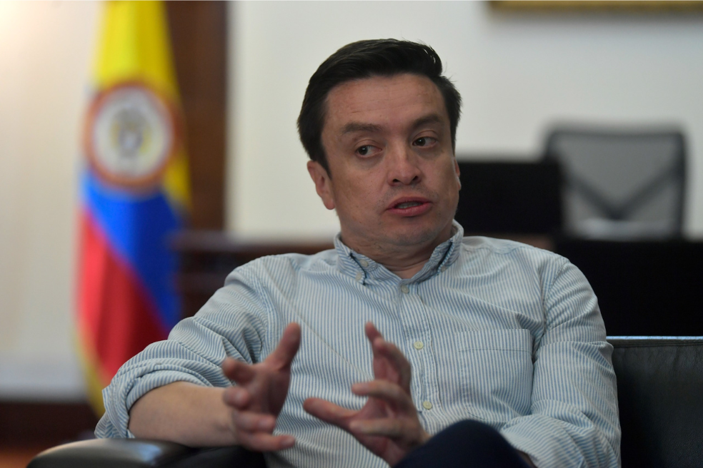 Gustavo García, ministro encargado del Interior, aseguró que el presidente Gustavo Petro es una "persona beligerante".