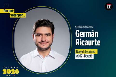 “Por qué votar por”: Germán Ricaurte Camargo, candidato a la Cámara