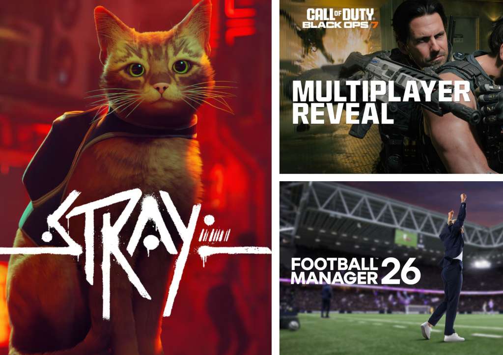 Stray (PlayStation Plus), Call of Duty: Black Ops 7 y Football Manager 26 (Xbox Game Pass) son las grandes incorporaciones este mes a los servicios por suscripción de las consolas.