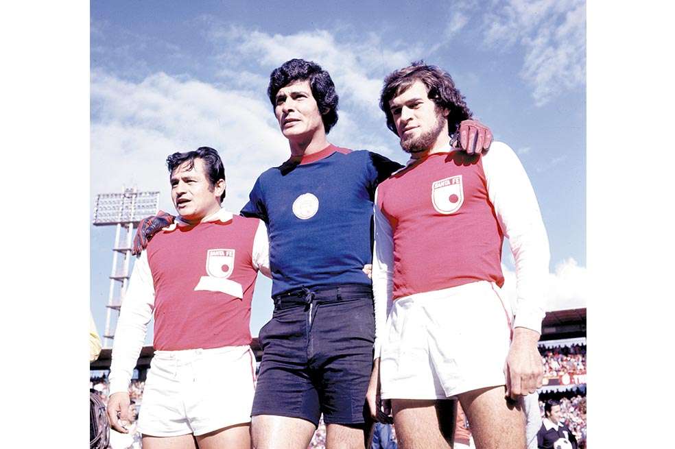 Alfonso Cañón, Luis Gerónimo López y Ernesto Díaz.