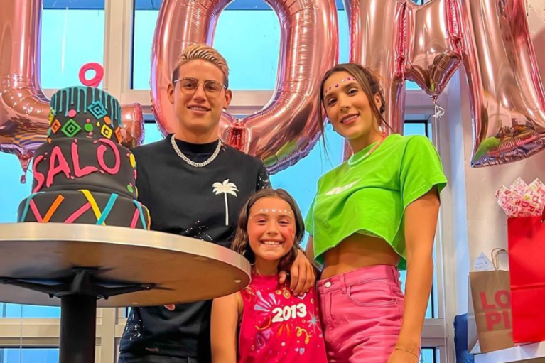 Video: Salomé, hija de James Rodríguez, impresionó con su talento bailando salsa