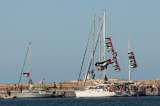 Flotilla Global Sumud avanza hacia Gaza, pese a maniobras de intimidación israelíes