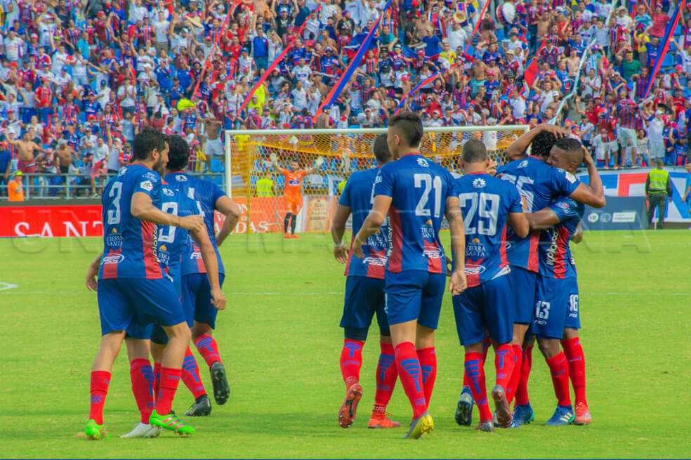Unión marcó 24 goles en la fase todos contra todos. / @UniónMagdalena
