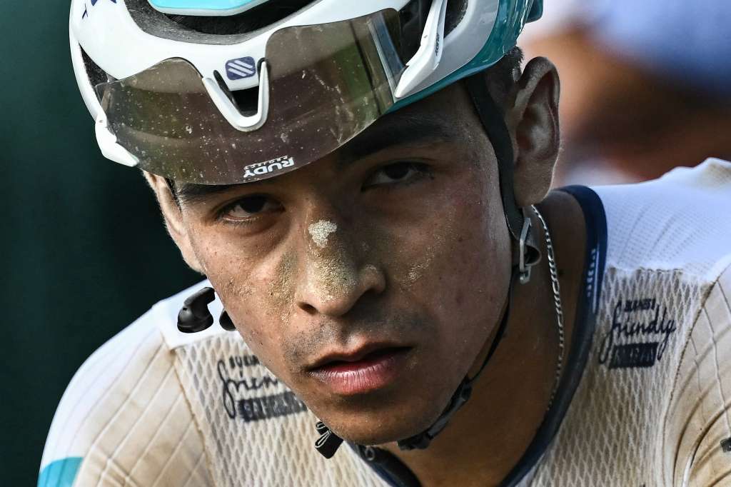 El bogotano Santiago Buitrago, del Bahrain Victorious, es el mejor colombiano en la clasificación general del Tour de Francia 2024.